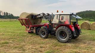 Zetor 7245  MetalFach agriculture tractor zetor ciągnik hay [upl. by Mishaan]