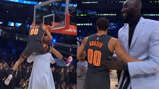 Aaron Gordon Shocks Entire Crowd After Dunk Over Tacko Fall  2020 NBA Slam Dunk Contest [upl. by Alida]