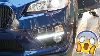 Subispeed S4 Style Bezel 2015  2017 Subaru WRX Install [upl. by Ardnaik395]