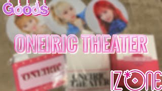 【Unboxing】ONEIRIC THEATER Goods 開封！【IZONE】 [upl. by Sheridan]