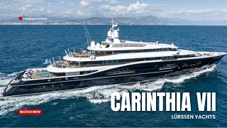 2023 Lürssen 97m CARINTHIA VII Iconic Luxury Refit Superyacht [upl. by Otiragram]