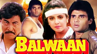 Balwaan 1992 Full Movie HD  Sunil Shetty Hindi Action Drama Movie  Divya Bharti  Danny Denzongpa [upl. by Ardet]