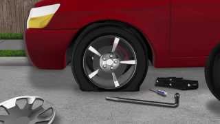 How To Change a Flat Tire [upl. by Cornelius987]