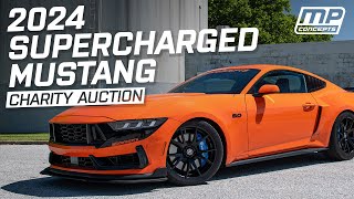 2024 Supercharged MP Concepts Mustang GT  Full Walkaround amp Charity Auction Details [upl. by Gibson681]