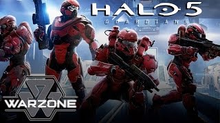 Halo 5 Multiplayer Gameplay  Warzone [upl. by Bonar]