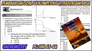 Pembahasan Soal UJI KOMPETENSI TITRASI ASAM BASA Kelas 11 [upl. by Zena]