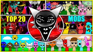 INCREDIBOX SPRUNKI TOP 20 MEJORES MODS más RAROS que NO CONOCES 🥇 [upl. by Stenger868]