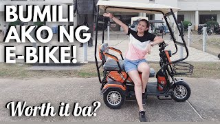 Bumili ako ng EBike Worth it ba  Benefits of Using Electric Bike  Test Ride with Team Hitik [upl. by Saber410]