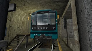 TimeLapse Classic Metrostroi 817175 Обкатка [upl. by Aurel982]