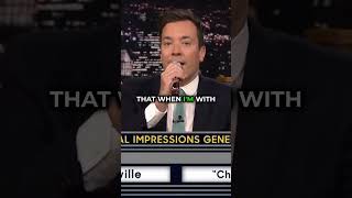 Ariana Grande w Jimmy Fallon Does Hollywood amp Music Singer Impressions shorts arianagrande roast [upl. by Dazhehs]