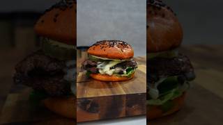 Burger au Morbier  🤤🍔 shorts recette recettefacile cuisine burger morbier seizemay food [upl. by Ienttirb987]