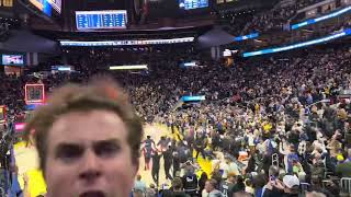 On court reaction on Nikola Jokics insane game winner [upl. by Savart272]