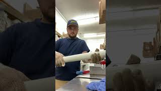 Sweeping 90Degree Bend in 2quot PVC Pipe pvc [upl. by Dehlia803]