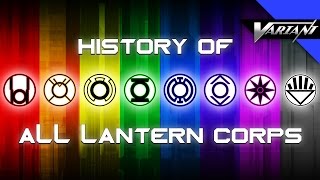 History Of All The Lantern Corps [upl. by Lathrop957]