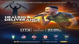 HEALING AND DELIVERANCE SERVICE  Day 2 NSPPD 11th November 2021 [upl. by Hermy]