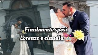 MATRIMONIO claudia Dionigi e Lorenzo Riccardi 💒👰🏼‍♀️ [upl. by Anerehs]