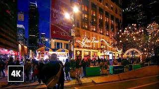 Holiday Walks in Manhattan 🎉🌟 Christmas Lights and Decorations [upl. by Acinaj]