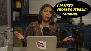 Candace Owens DEMONETIZED and off YOUTUBE AGAIN [upl. by Themis]