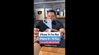 iPhone 14 Pro Max  iPhone 15  15 Plus ราคาพอกันเลือกรุ่นไหนดี houkandbank shorts reels [upl. by Dela492]