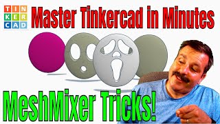 Remove STL File Holes amp Smooth with Meshmixer Tinkercad Import steps [upl. by Moise]