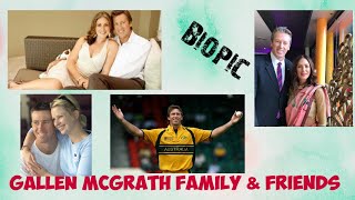 Glenn McGrath Australian Former Cricketer Bowler Biopic with Family [upl. by Putscher]