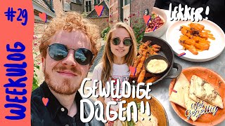 ROMANTISCH WEEKENDJE WEG MET VRIENDIN ♥️ LEKKER VEEL ETEN🍔  Weekvlog 29 [upl. by Luapnhoj]