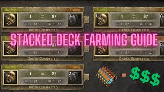 T16 Stacked Deck Cloister Farm  Detailed Atlas Strategy  Path Of Exile 325 Settlers of Kalguur [upl. by Hamburger]