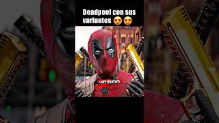 Las VARIANTES de DEADPOOL vs otras VARIANTES 😨 deadpool3 deadpool shorts [upl. by Elyak]