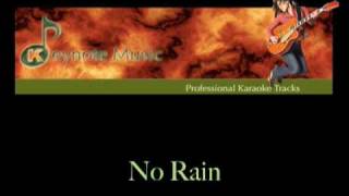 No Rain Blind Melon from Keynote Karaoke [upl. by Nennarb674]