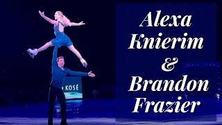 Alexa Knierim and Brandon Frasier  Shallow by Lady Gaga and Bradley Cooper [upl. by Nahttam694]