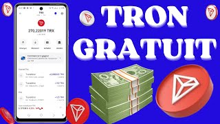 TRON GRATUIT  GAGNEZ DE L ARGENT EN LIGNE AVEC LES CRYPTO [upl. by Gnolb208]