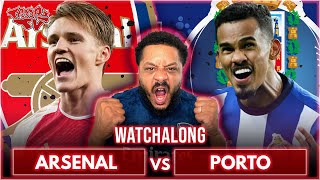 Arsenal 10 Porto 42 Penalties  UEFA Champions League Round Of 16  Watchalong WTroopz [upl. by Adnarahs]