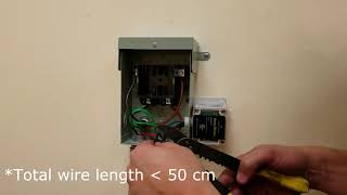 SPD50UL Surge Protector Installation [upl. by Genesia]