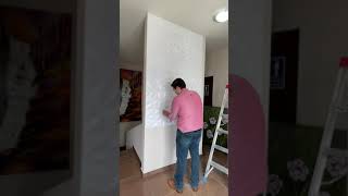 3D Wall Panels Peel And Stick  10 minute installation NO TOOLS NEEDED [upl. by Laved429]