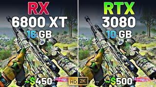 RX 6800 XT vs RTX 3080  Test in 12 Games in 2024 [upl. by Launcelot]