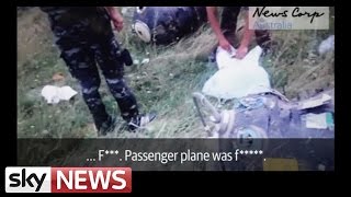 Moment Rebels Realised Shot Down MH17 Was Passenger Plane [upl. by Notserc]