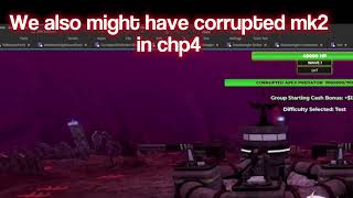 Corrupted Eradicator Mk2 is in Chapter 4 TDX Roblox [upl. by Frere]