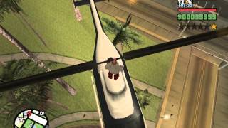 GTA San Andreas  Attack on Police Helicopter [upl. by Asilana826]