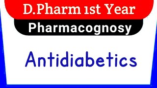 Antidiabetic Drugs Pharmacognosy  Pterocarpus amp Gymnema  PharmaRealm [upl. by Aileduab]