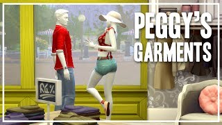 Peggys Garments Retail  The Sims 4 Speed Build [upl. by Joliet837]