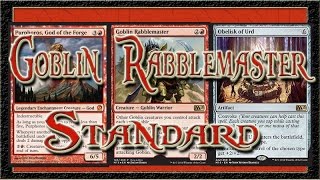 Goblin Rabblemaster Deck Tech Magic the Gathering [upl. by Norel]