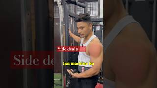 For wide shoulder ✅️ shots shoulderworkout sidedelts workout bodybuilding fitness ytshorts [upl. by Laurena]