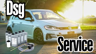 2020 MK7 GTI DSG Service Shifts a ton better [upl. by Shel]