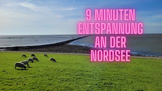 9 Minuten Entspannung an der NORDSEE  Nordstrand 2024 [upl. by Vite]