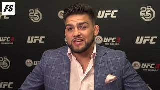 Kelvin Gastelum talks weightcutting Michael Bisping and middleweight division [upl. by Meier]