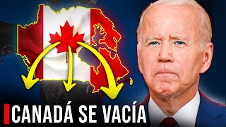 Miles Huyen de Canadá Lo Que ACABA de PASAR es una Dura Advertencia al Mundo Documental [upl. by Ylek759]