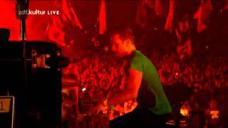 Coldplay  Clocks Live  Glastonbury 2011 [upl. by Bachman]