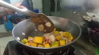 Sotanghon Soup with Assorted Vegetables teamlove foodvlog foodvideo [upl. by Oinotnaocram]