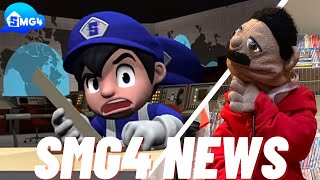 SMG4 SMG4 NEWS Reaction Puppet Reaction [upl. by Julissa]