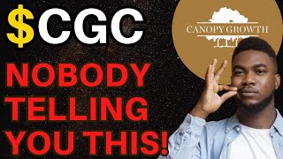 CGC Stock ANALYSIS CRAZY buying CGC [upl. by Serica202]